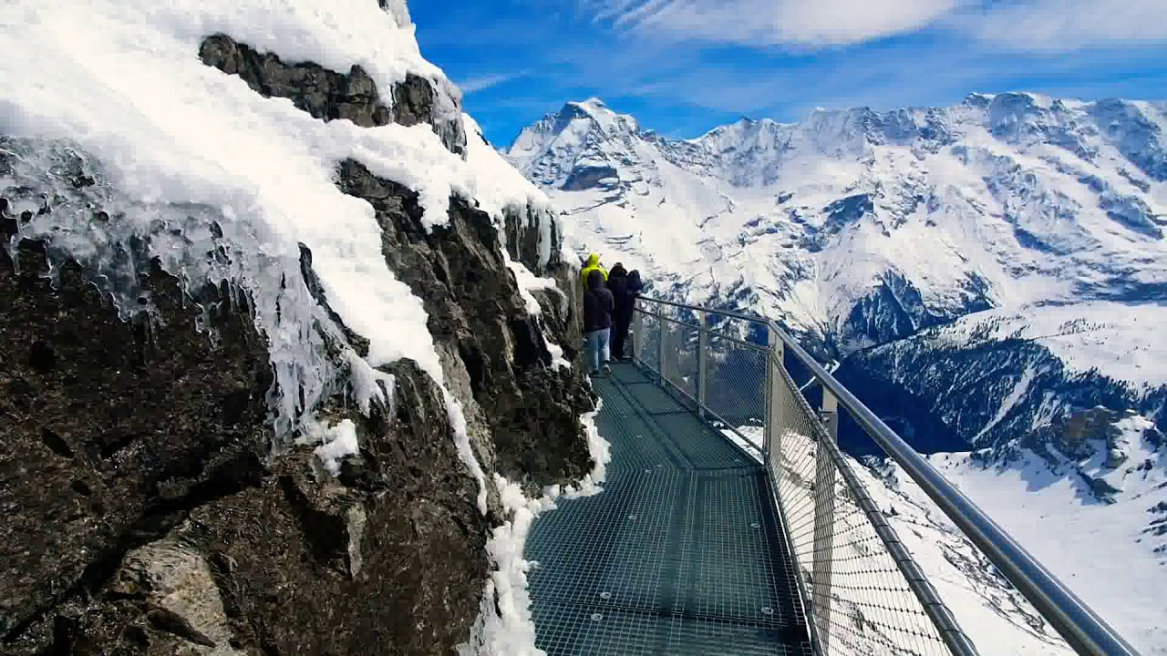 Experience the exhilarating thrill walk at Birg.