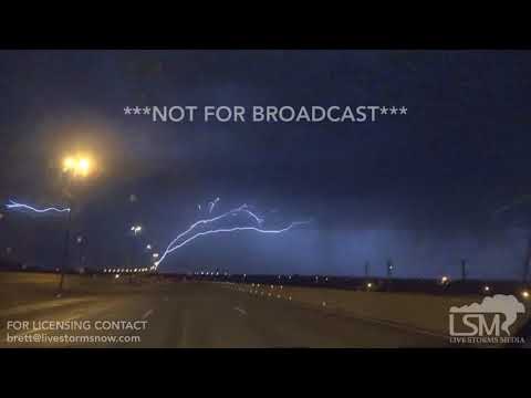 05-20-2018 Oklahoma City, Oklahoma RARE Upward Lightning