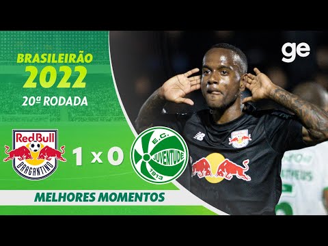 Gols e lances de Red Bull Bragantino x Juventude-RS