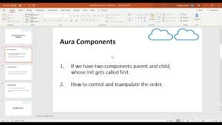 Interesting Scenarios in Salesforce : Aura Init Execution Order (Parent-Child components)