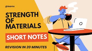 Strength of Materials | Short Notes Revision | GATE/IES