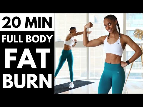 NO JUMPING - Full Body FAT BURN WORKOUT 🔥 (NO Squats - NO Lunges)
