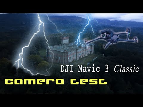 DJI MAVIC 3 CLASSIC SOTTO LA PIOGGIA al Castello di Sammezzano - CAMERA TEST
