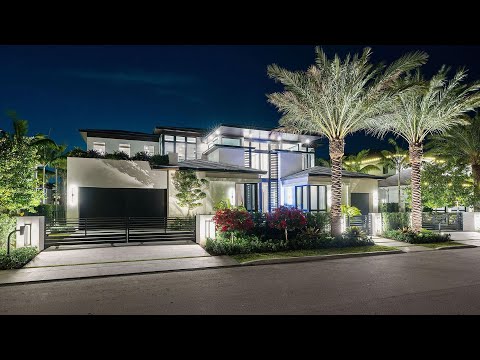 $29,750,000! Newly completed ultra-luxury contemporary estate in Boca Raton for sale