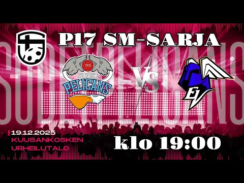 P17, SM-SARJA, SUDET/PELICANS vs. ERÄVIIKINGIT, KLO 19:00
