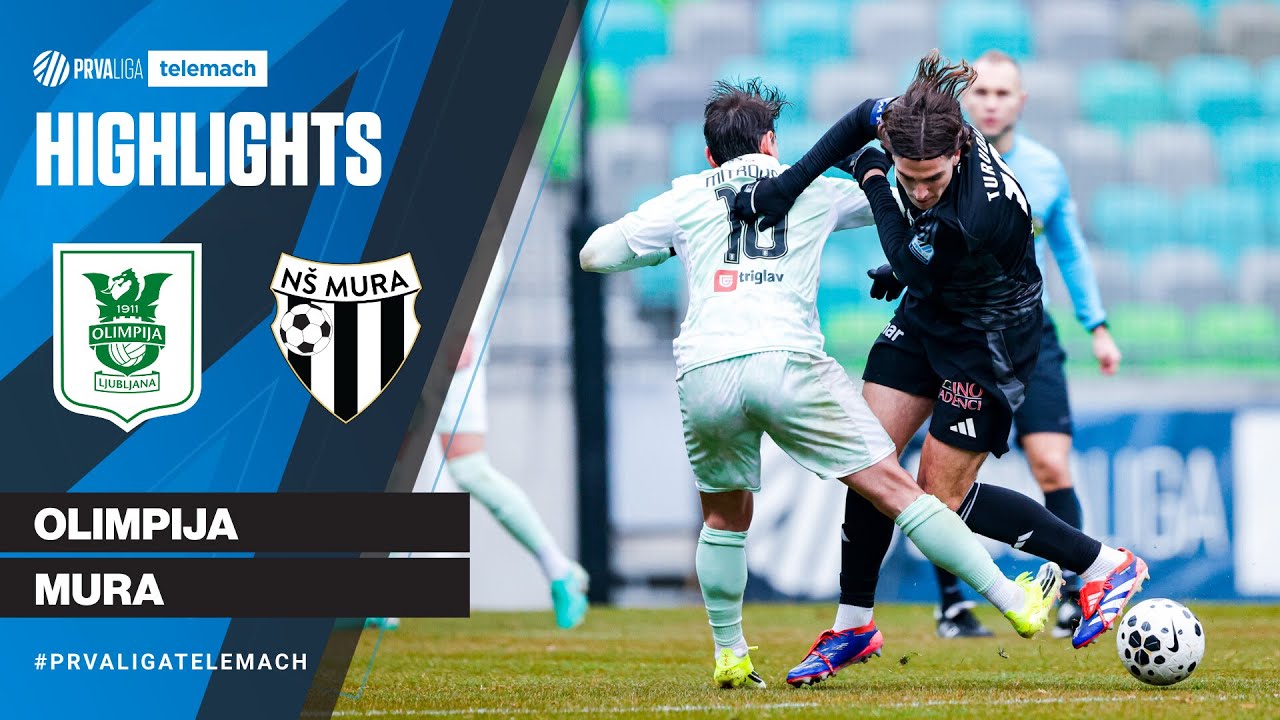 NK Olimpija Ljubljana vs NŠ Mura Highlights