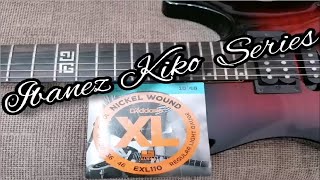 Video thumbnail for Ibanez Kiko Loureiro Series Guitar Setup and Sound Demo with Daddario EXL110 Strings by Ralph Aouad Guitar