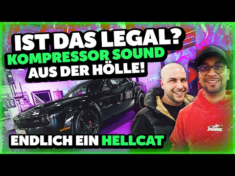 JP Performance - IST DAS LEGAL? Kompressor Sound aus der Hölle! | Endlich ein HELLCAT!