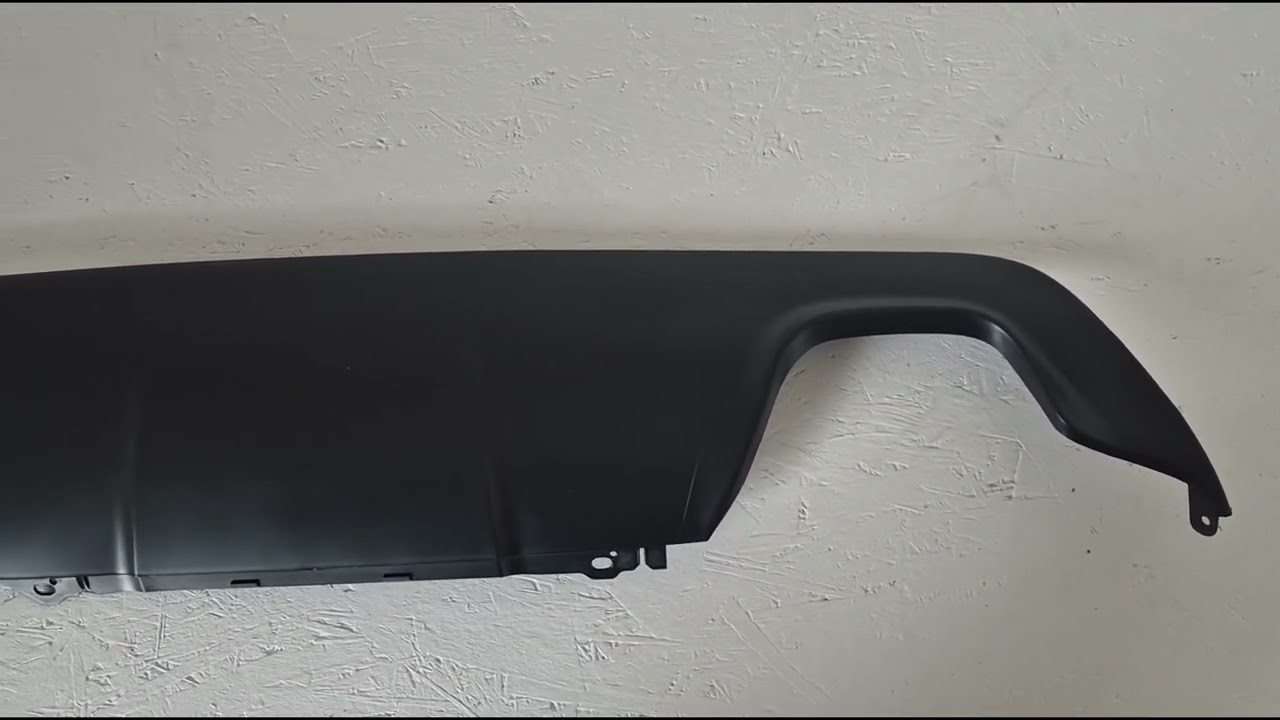 BMW 5-sarja E60/E61 2003–2010 Takapuskurin diffuusori kaksipuoliselle tuplapakoputkelle (E60 M-Sport) Video 1