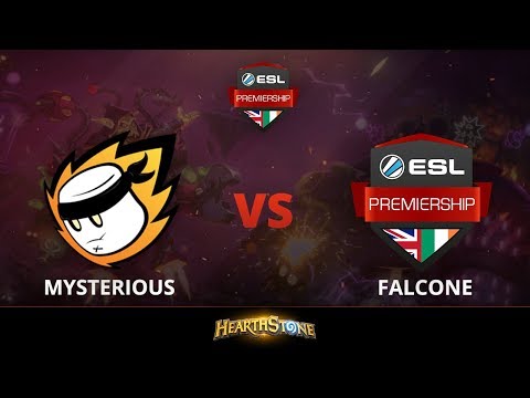 [Hearthstone] Mysterious vs FalconeHS - Week 5 ESL Premiership Summer 2018