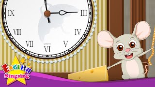 Hickory Dickory Dock - Popular Nursery Rhyme Karaoke - Cartoon Animation Rhyme