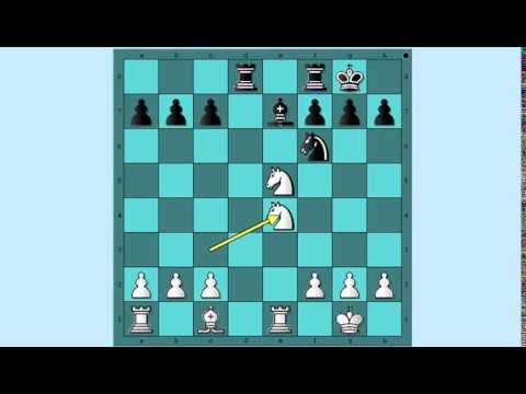 Taraševa zamka u razmeni figura ~  TARRASCH vs MARCO # 1362