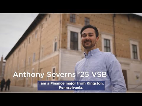 BCIC Urbino Program Student Highlight: Anthony Severns ’25 VSB