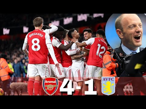 Peter Drury Poetry🥰on Arsenal vs Aston Villa 4-1🤩🔥
