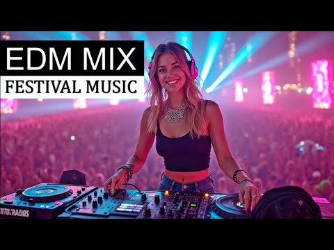 EDM Festival Mix - Electro House & Bigroom Techno Music 2025