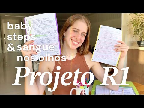 Iniciando meu ano de ESTUDOS para RESIDÊNCIA MÉDICA | Projeto R1 ✨ Janeiro/2025