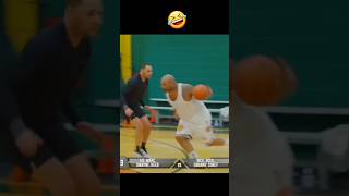 JOE BUDDEN SHOWS HIS BASKETBALL SKILLS...