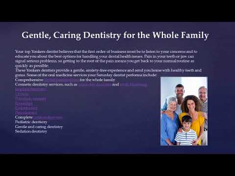 We are a cosmetic and family dentist in Yonkers, Westchester County who are able to treat most dental health disorders. Whether you need orthodontics, periodontics or cosmetic dentistry, our board-certified dentists at Park Avenue Smiles or Yonkers will make you feel confident and comfortable while they treat your oral health and preserve your beautiful smile. We are a Yonkers family dentist you can trust with your children’s teeth, as well as your own.

At Park Avenue Smiles, you will find a state-of-the-art dental clinic, located in Yonkers, that’s equipped only with the most advanced equipment available in the USA. Besides having the latest lasers & high precision microscopes, we also use only the highest quality medical grade titanium or titanium alloy materials for our dental implants.

For more information about the Park Avenue Smiles, please contact our office by number +1 (914) 965-3864.


Payment: cash, check, credit cards

Working Hours:

Monday: 9:00 am – 5:00 pm
Tuesday: 9:00 am – 8:00 pm
Wednesday: 9:00 am – 8:00 pm
Thursday: 9:00 am – 5:00 pm
Friday: 9:00 am – 5:00 pm
Saturday: 8:00 am – 3:00 pm
Sunday:CLOSED

Park Avenue Smiles
169 Park Ave 1 Floor
Yonkers, NY 10703
+1 (914) 965-3864
https://www.yonkersdentalspa.com