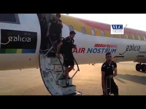 Politscope - Llegada del Valencia CF a Alemania (pretemporada 2013)