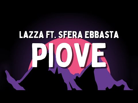 Lazza, Sfera Ebbasta - PIOVE (Testo/Lyrics)