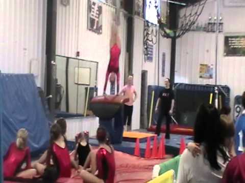 USAG Meet Fitchburg 4-10-11 Prep Op Gold Vault 9.1 tied for 2nd, so received 3rd