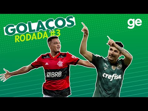 TOP GOLS DA #3 RODADA DO BRASILEIRÃO 2021 | ge.globo