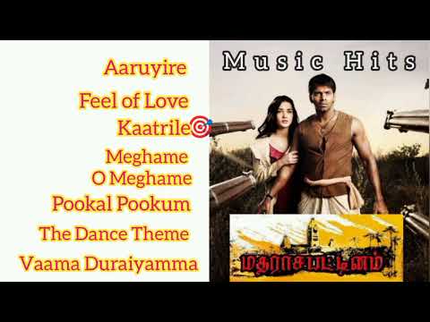 Madharasapattinam Movie Songs / Arya, Amy Jackson/ G.V Prakash Music
