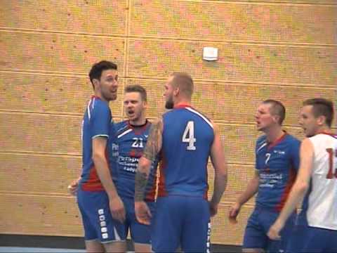 Volta Heren 1 - SSS 15 april 2016volleybalwedstrijd in Rietlanden