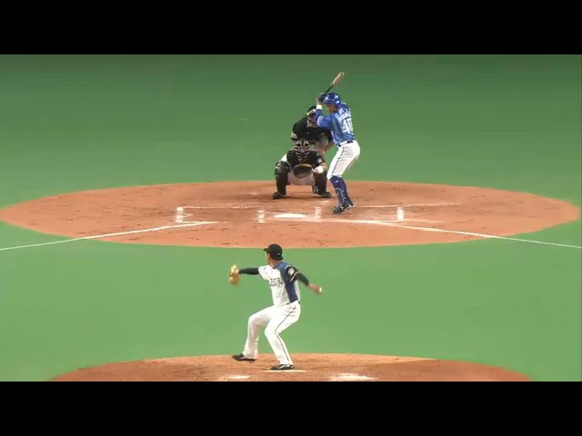 【7回表】要チェック!! ファイターズ・加藤が切れ味鋭いスライダーで三振奪う!! 2016/3/5 F-DB