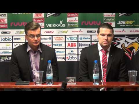 Sport-TV: Sport-SaiPa lehdistötilaisuus 24.2.2015