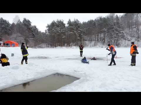 pokaz ratowniczy w Kluczach