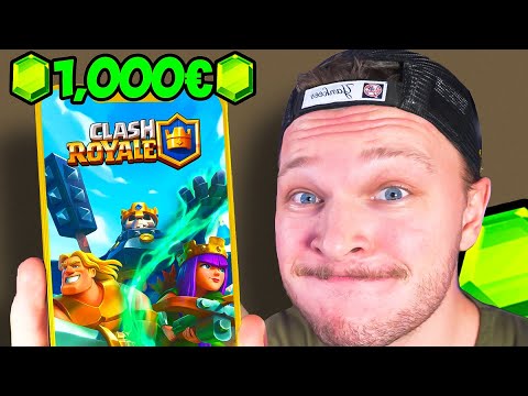 I SPENT €1000 to FINISH Clash Royale!