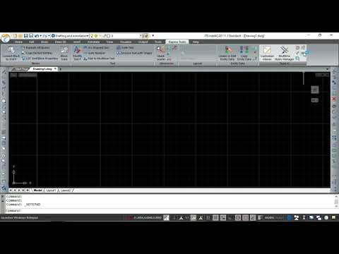 Notepad feature in JTS IntelliCAD 11