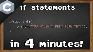 C if statements ✔️