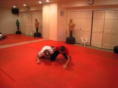 Grant wrestling Joe Barbato 2