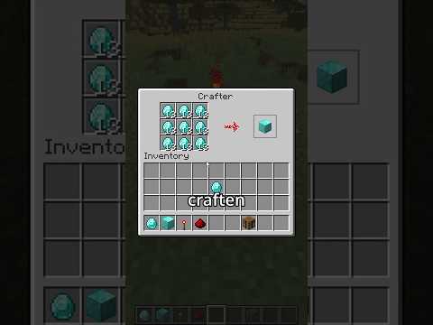 Automatic crafting in Minecraft 1.21! #minecraft #minecraftshorts #maggus