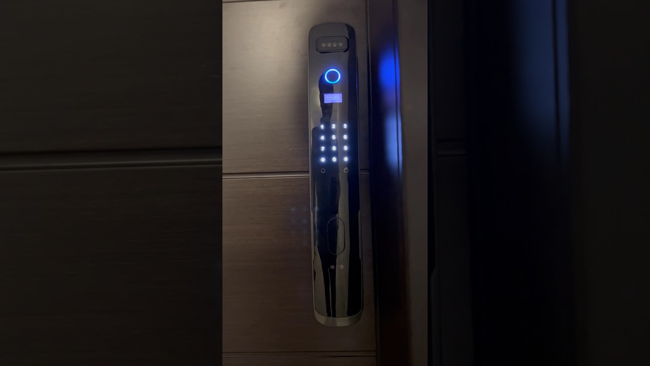 Smart face recognition door lock - NO HANDS