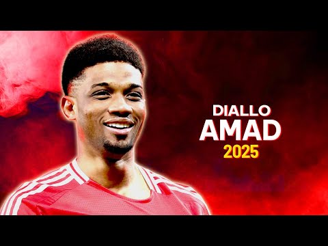 Amad Diallo 2025 - Insane Skills & Goals - Dribbles Highlights
