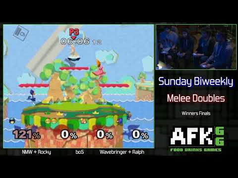 Melee Doubles - Ralph & Wavebringer vs Rocky & NMW - Winners Finals at AFK13