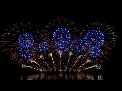 (4K) Coldplay "Fix You" FWsim Fireworks show