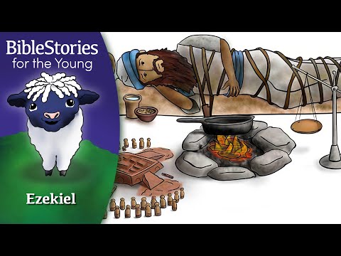 Day 185 Ezekiel: The Man Who Ate a Book ~ Daily Bible Stories for Children & Learners