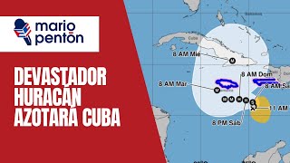 Urgente: EEUU actualiza pronóstico de Melissa. Cuba recibirá impacto directo