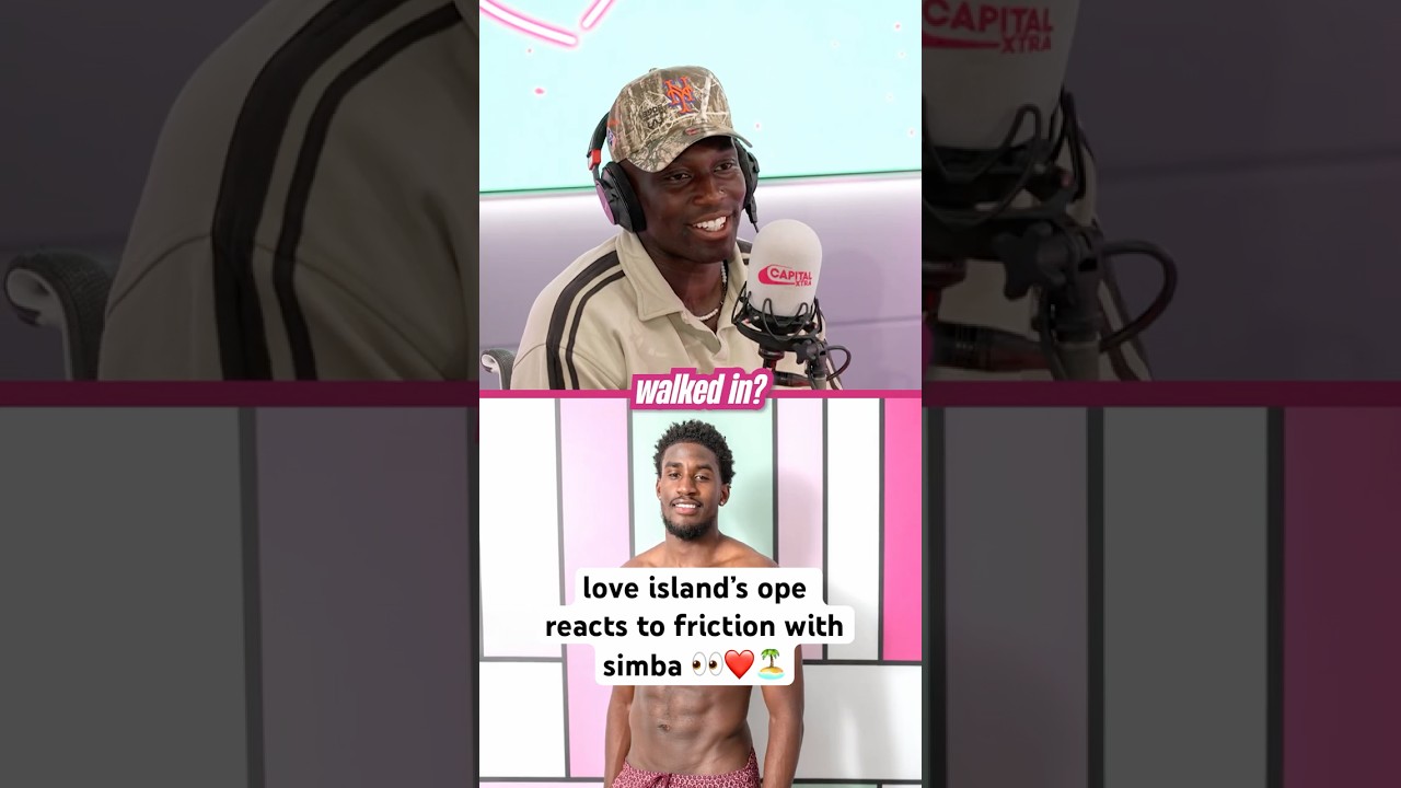 #loveisland’s ope reacts to seeing simba kudyiwa for the first time 👀🤣❤️🏝️ #loveislanduk