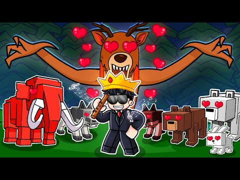 I Tamed EVERY ANIMAL in 99 Nights in The Forest Roblox