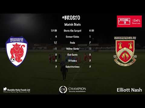 HIGHLIGHTS: Bromsgrove Sporting vs Stourbridge
