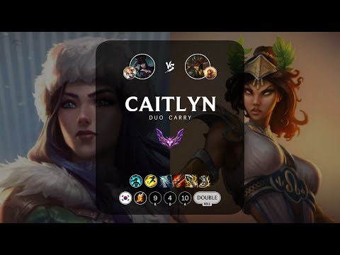 Caitlyn ADC vs Cassiopeia - KR Master Patch 12.23