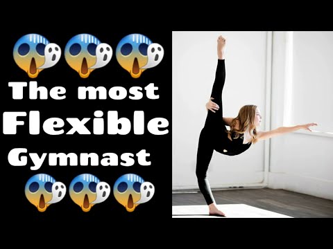 The most flexible gymnast in the world 😱😱😱
