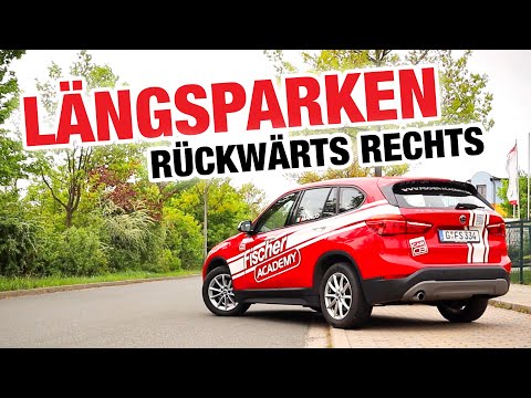 Basic driving task for cars: How does parking work? - Parallel parking 🚘 | Fischer Academy