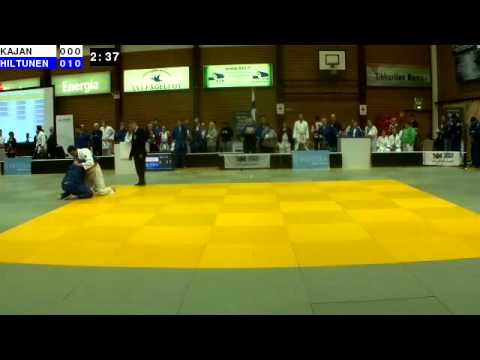 Sovelletun judon SM 2014: Sov M-100: KAJAN - HILTUNEN
