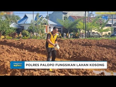 POLRES PALOPO FUNGSIKAN LAHAN KOSONG